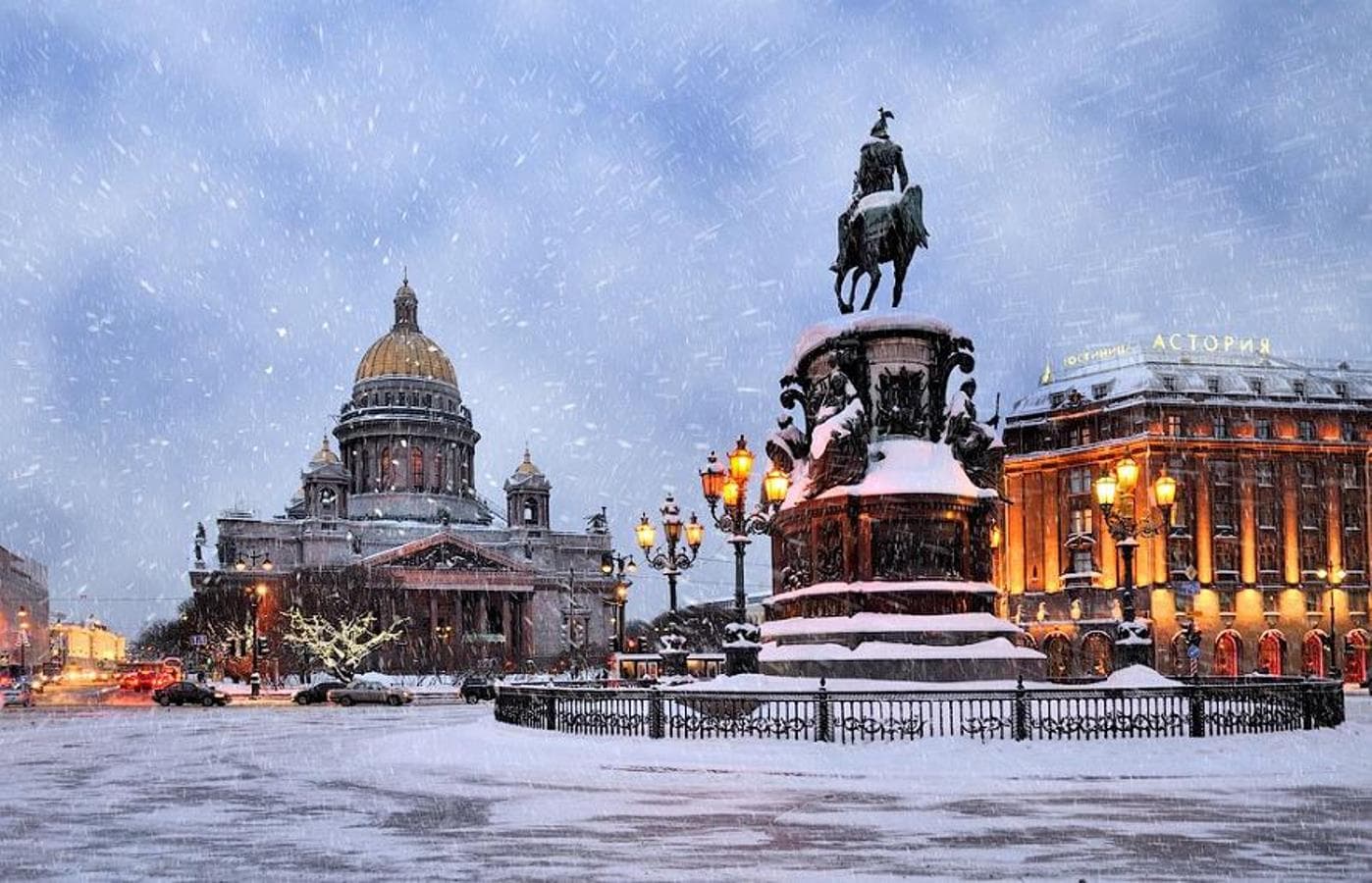 Рождественская сказка в Питере